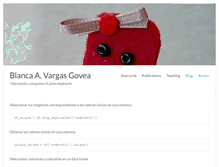Tablet Screenshot of blancavg.com